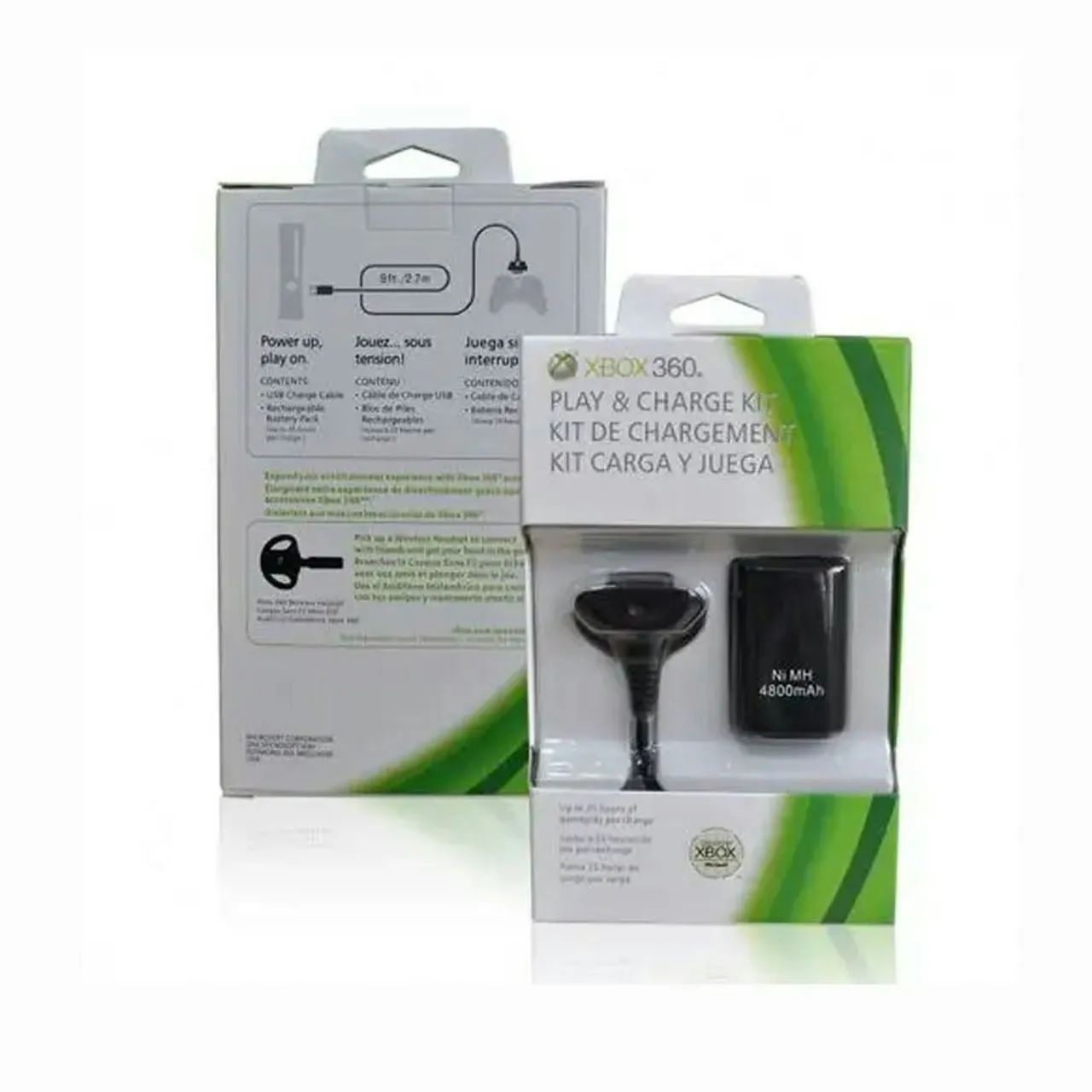 Kit Carregador Xbox 360 Play & Charge - Foto 2