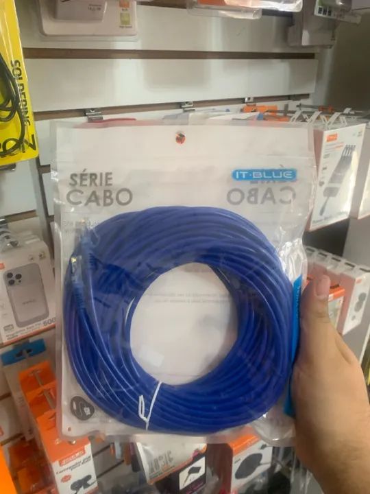 Cabo Ethernet 10m,20m,30m e 50m