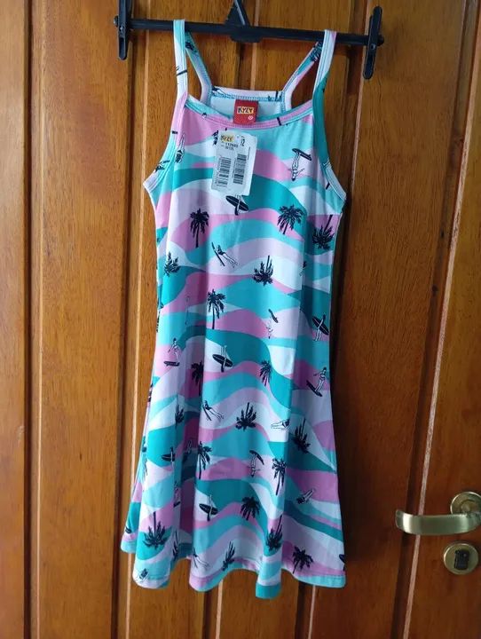 Vestidos infantis estampados - Foto 2