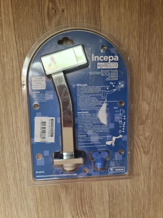  TORNEIRA PARA LAVATORIO DE PAREDE PLATINUM CROMADO INCEPA. - Foto 6