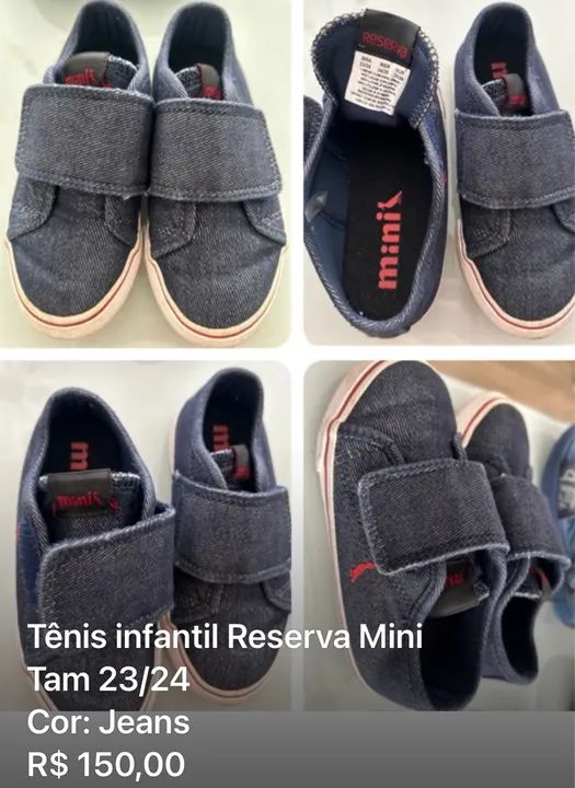 Tênis Reserva Mini jeans