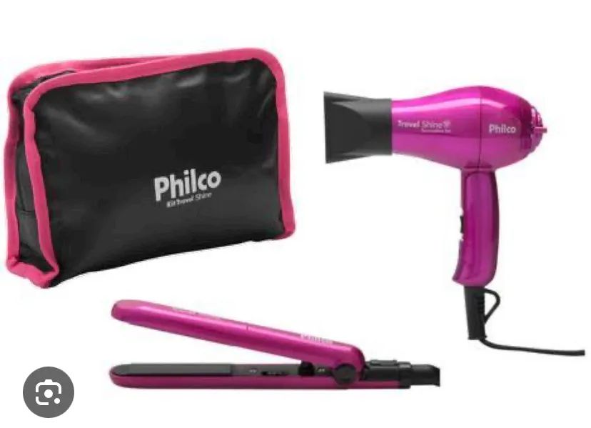 Mine kit secador e chapinha 