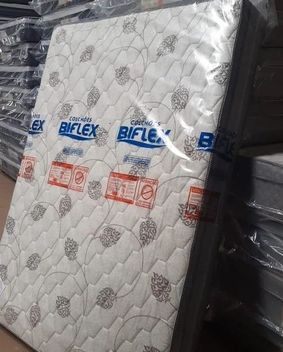 Cama colchão  elza  mola ensacada resistente e confortável