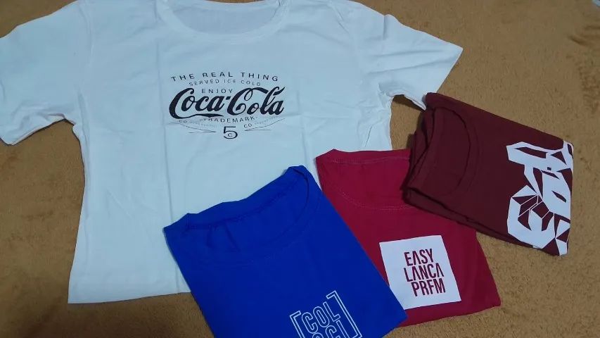 Vendem-se Blusas 100% Algodão! - Foto 4