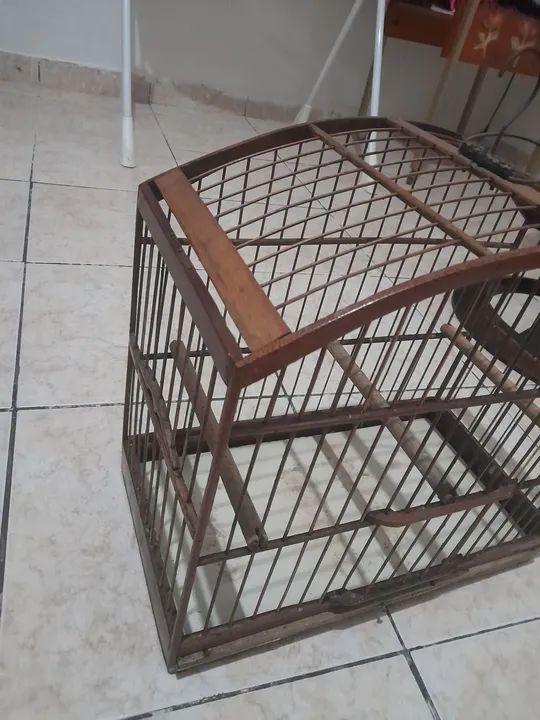 Gaiola de trinca ferro, madeira boa - Foto 5