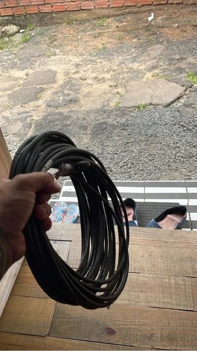 Laço de couro 6 tento