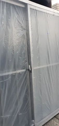 Janela de alumínio brilho 1 X 120 com grade lacrada  - Foto 3