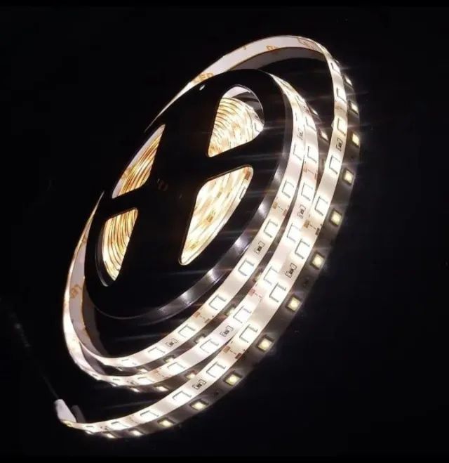 Fita Led branca quente 5 metros  - Foto 3