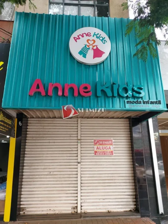 Sala para alugar em Maringá, Zona 01, com 90 m²