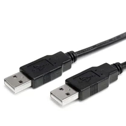 Cabo USB Macho x USB Macho 1,5 Metros
