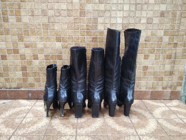 Vendo ou Troco Botas de couro legitimo 39 Excelente estado! - Foto 3