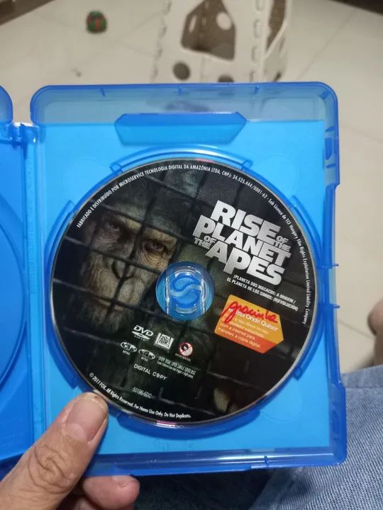 Blu-Ray Planeta dos Macacos - A Origem (Rise of the Planet of the Apes) - Lacrado - Foto 3