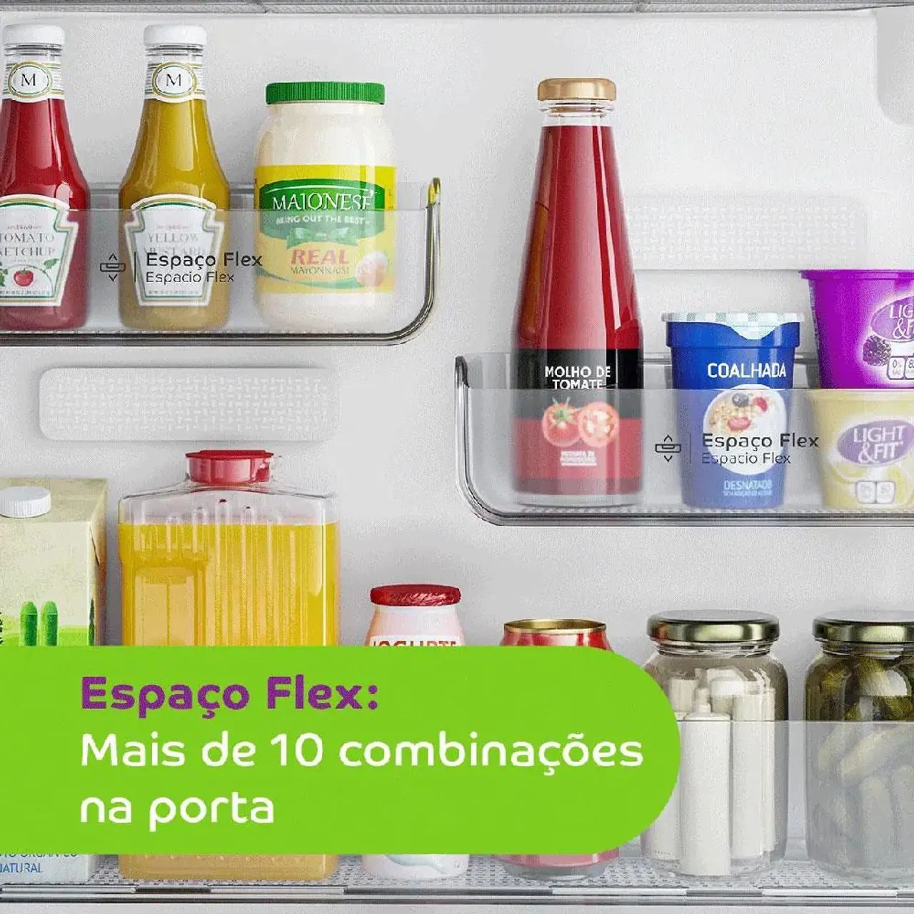 Geladeira Consul Duplex Branca 410L NOVA - Foto 4