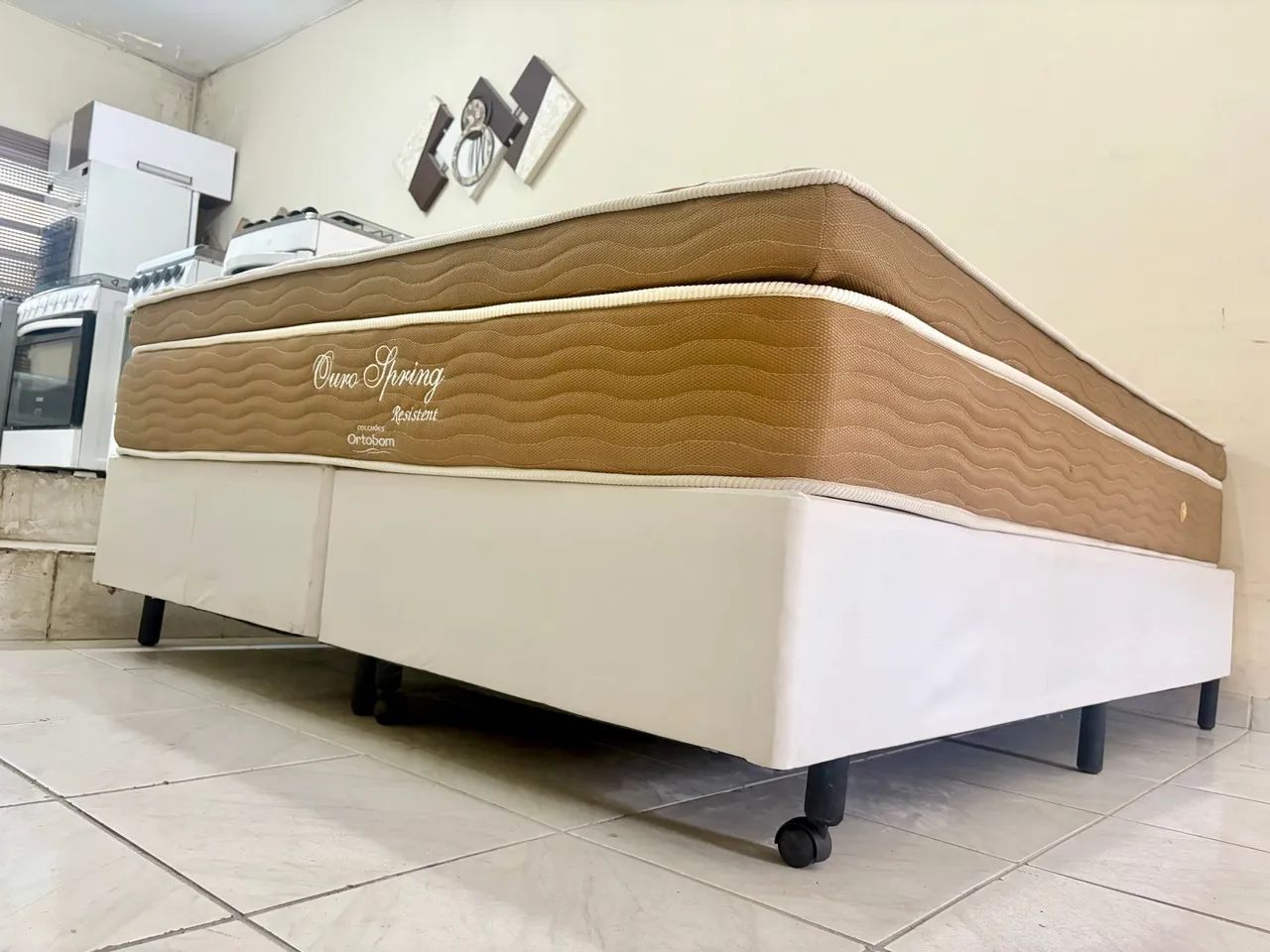 Cama box de casal Queen size , cama box Queen  - Foto 4