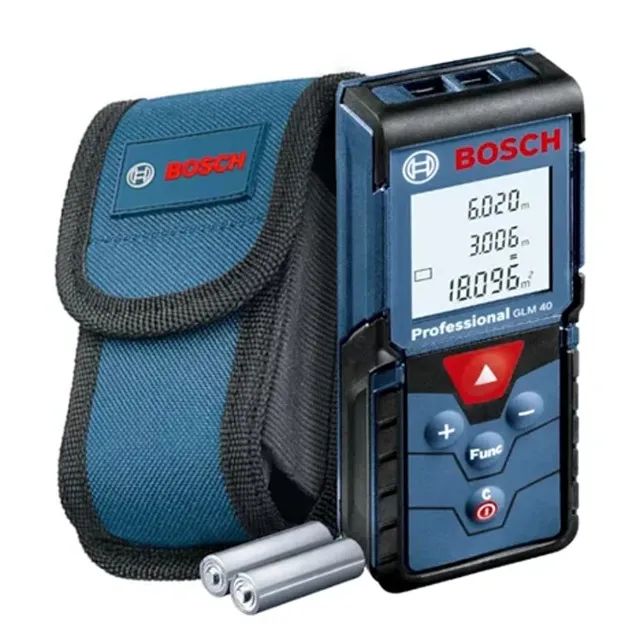 Trena Medidor de Distância Digital 40 Metros Bosch GLM40 Profissional - Foto 3