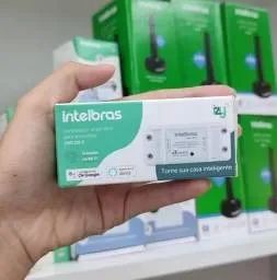 Interruptor Controlador de Cargas Izy Smart Wi-Fi EWS 201 E Branco Intelbras