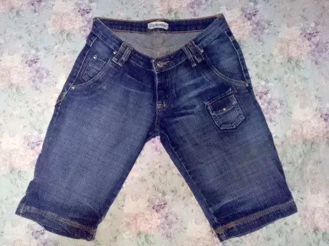 SHORT JEANS N°40. FEM. (BLACK JACK) USADO. - Foto 2