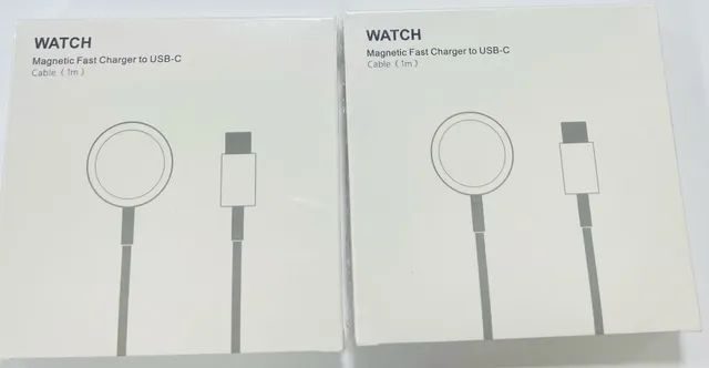 Cabo Carregador Magnético Usb-c Apple Watch 2,3,4,5,se,6,7,8 - Foto 3