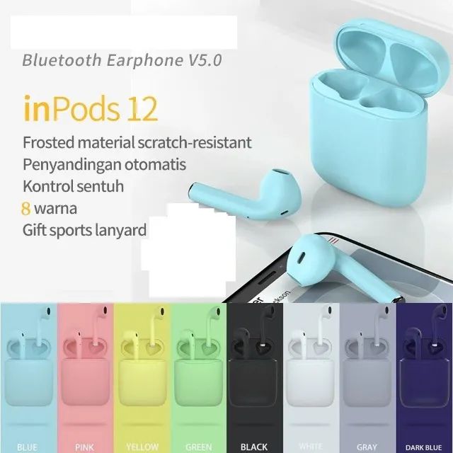 Fone De Ouvido Wireless Bluetooth in Pods 12 - V5.0 True - Foto 4