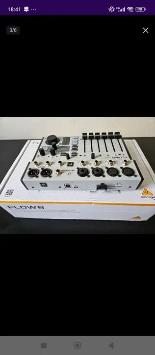 Mesa Behringer Flow 8 Digital 8 Entradas - Foto 3