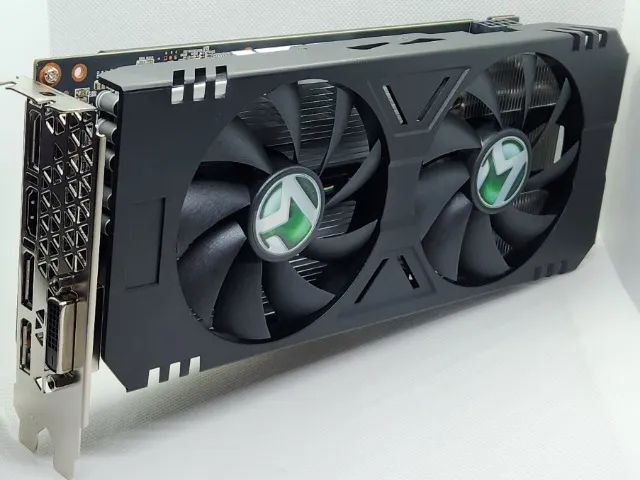 Placa de Vídeo Maxsun Radeon RX 580 8GB 2048SP Dual Fan (Novo) - Foto 3