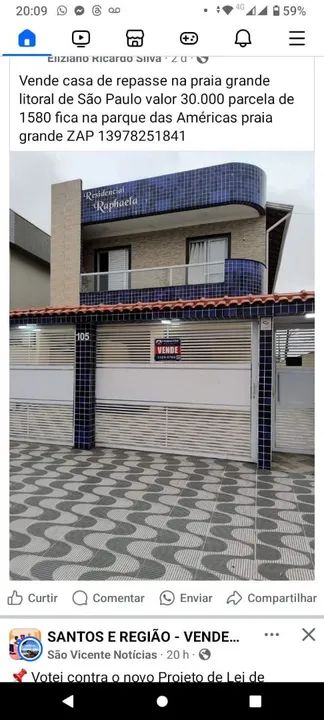 Foto - Praia Grande - Nova Mirim
