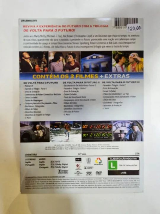 De volta para o futuro - Trilogia - Foto 2