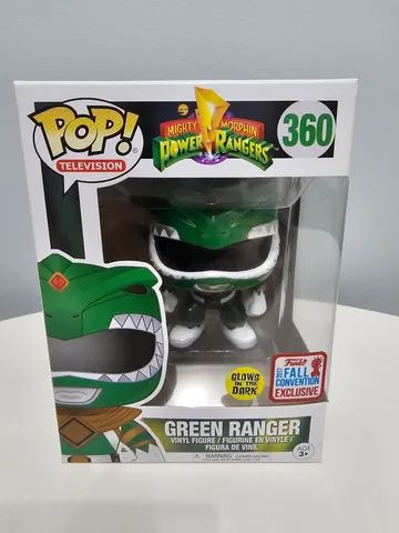 Funko pop Green Ranger 360. Glows in the dark. 2017 fall convention