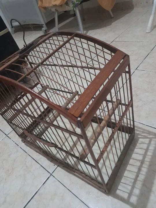 Gaiola de trinca ferro, madeira boa - Foto 4