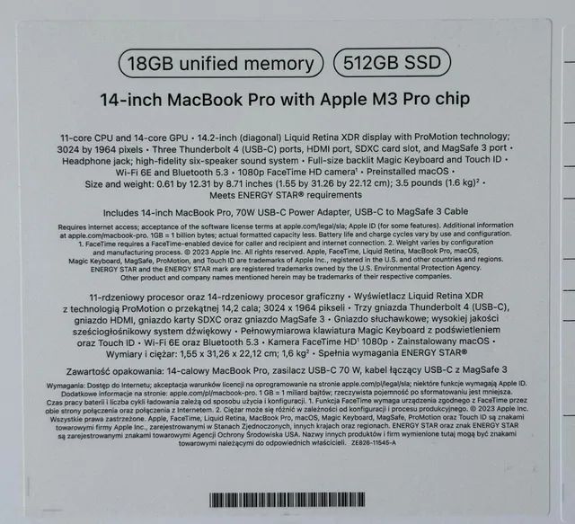 MacBook Pro M3 pro | 512 & 18gb | 14.2? | troca com análise  - Foto 2