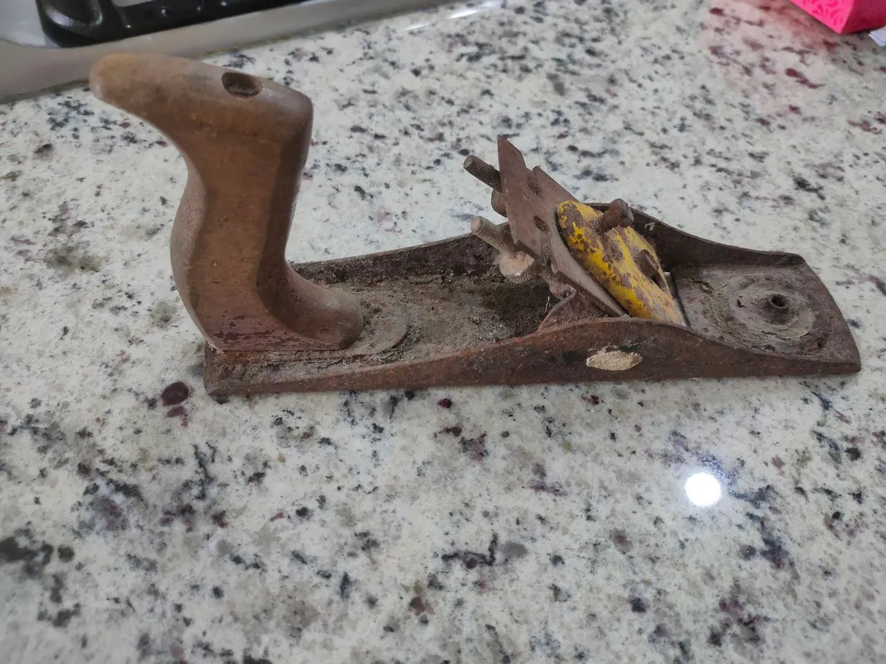 Plaina marceneiro, antiga para coleção.  - Foto 2