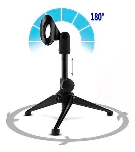 Suporte microfone de mesa pedestal  kp-m0020  - Foto 5