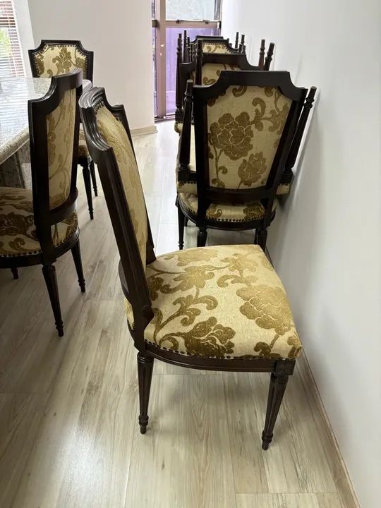 Jogo de cadeiras de jantar clássicas - até 12 unidades - Foto 2