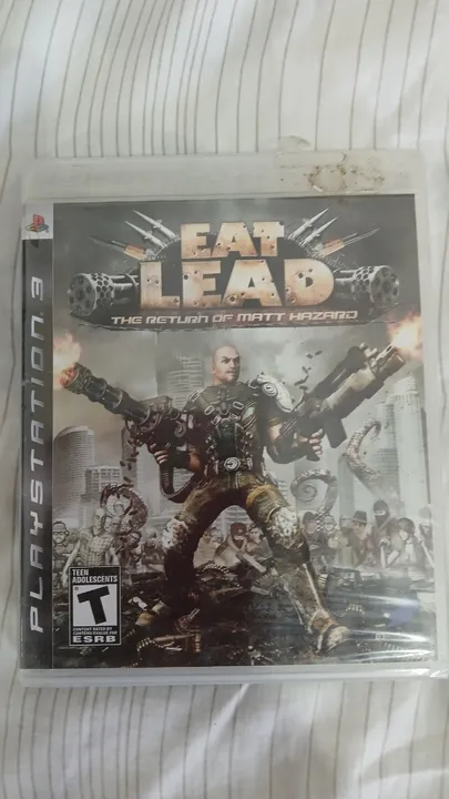 EAT LEAD MATT HAZARD PS3 ORIGINAL USADO