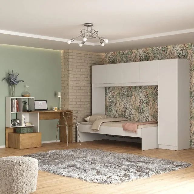 Promoção Cama + Guarda Roupa Branco - 16/10 