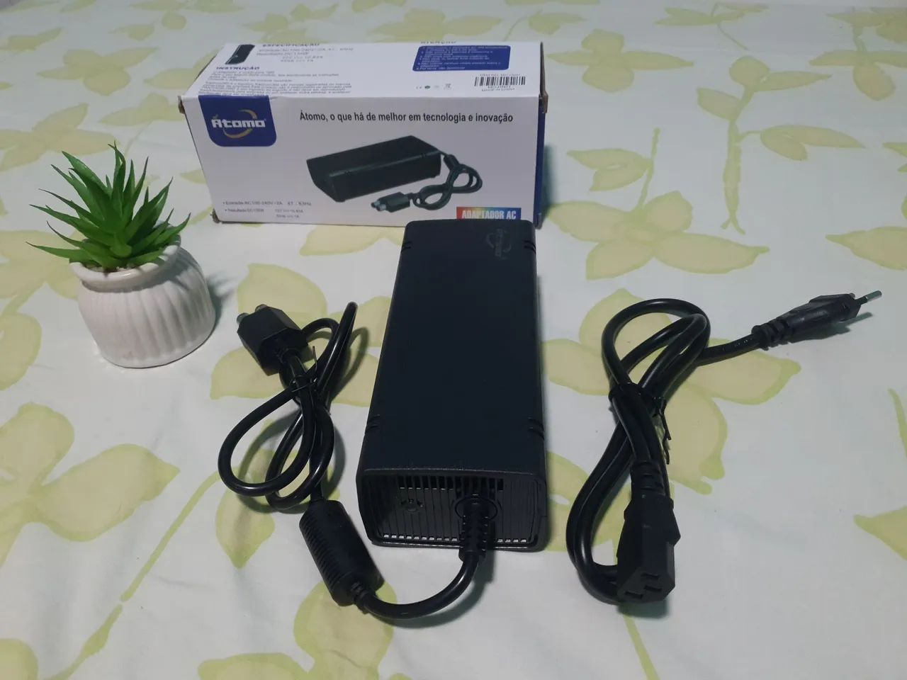 Fonte xbox 360 slim 2 pinos - Foto 3
