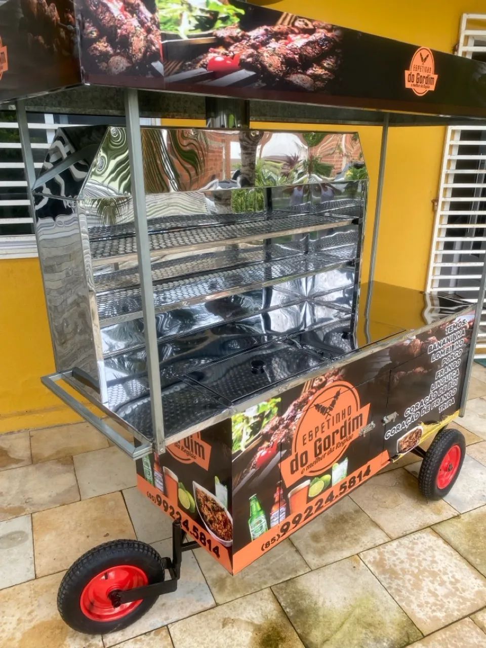 Carrinho de churrasco! Lacerda inox! - Foto 5