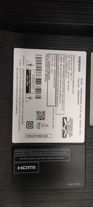 Placa fonte Tv Samsung UN55KU6400GXZD - Foto 6