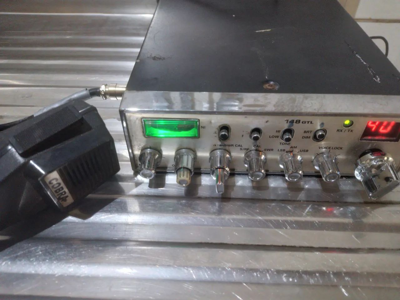 kit 2 Rádio px Cobra funcionando somente auto falantes defeito pode usar saída pa