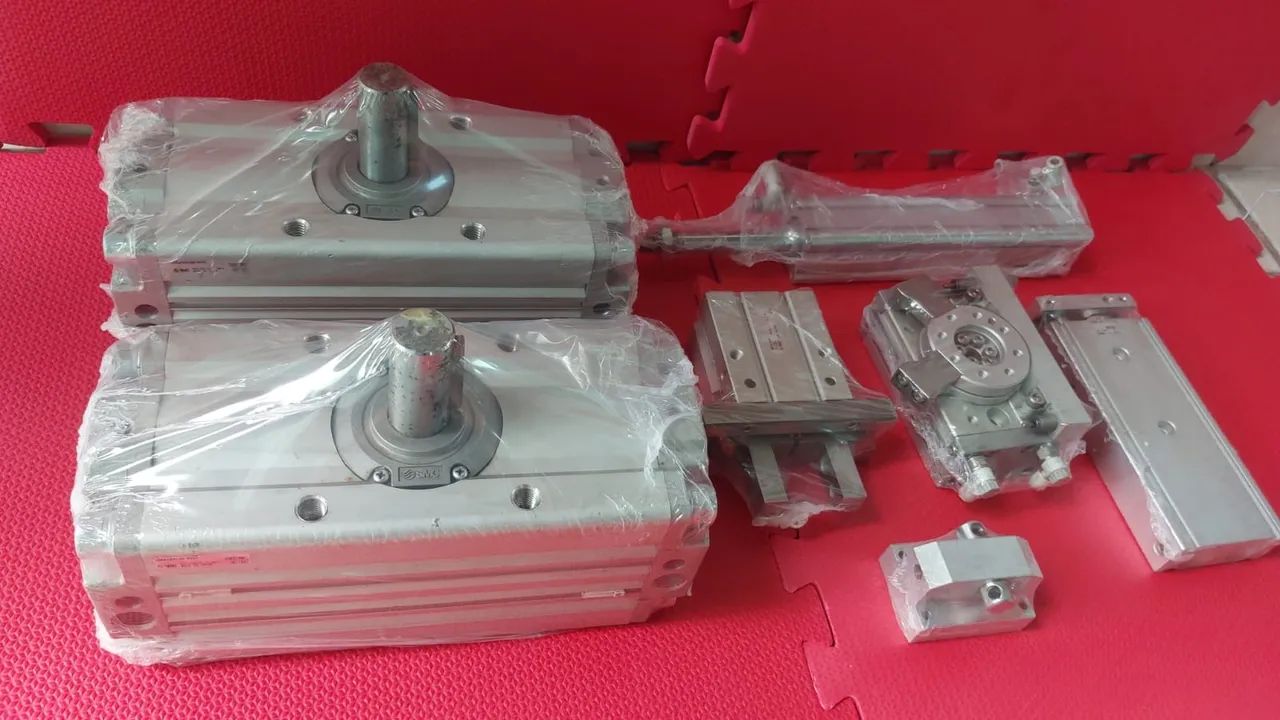 Cilindro pneumático pra torno automático 