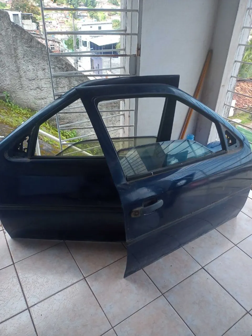 Porta Dianteira e trazera- Azul