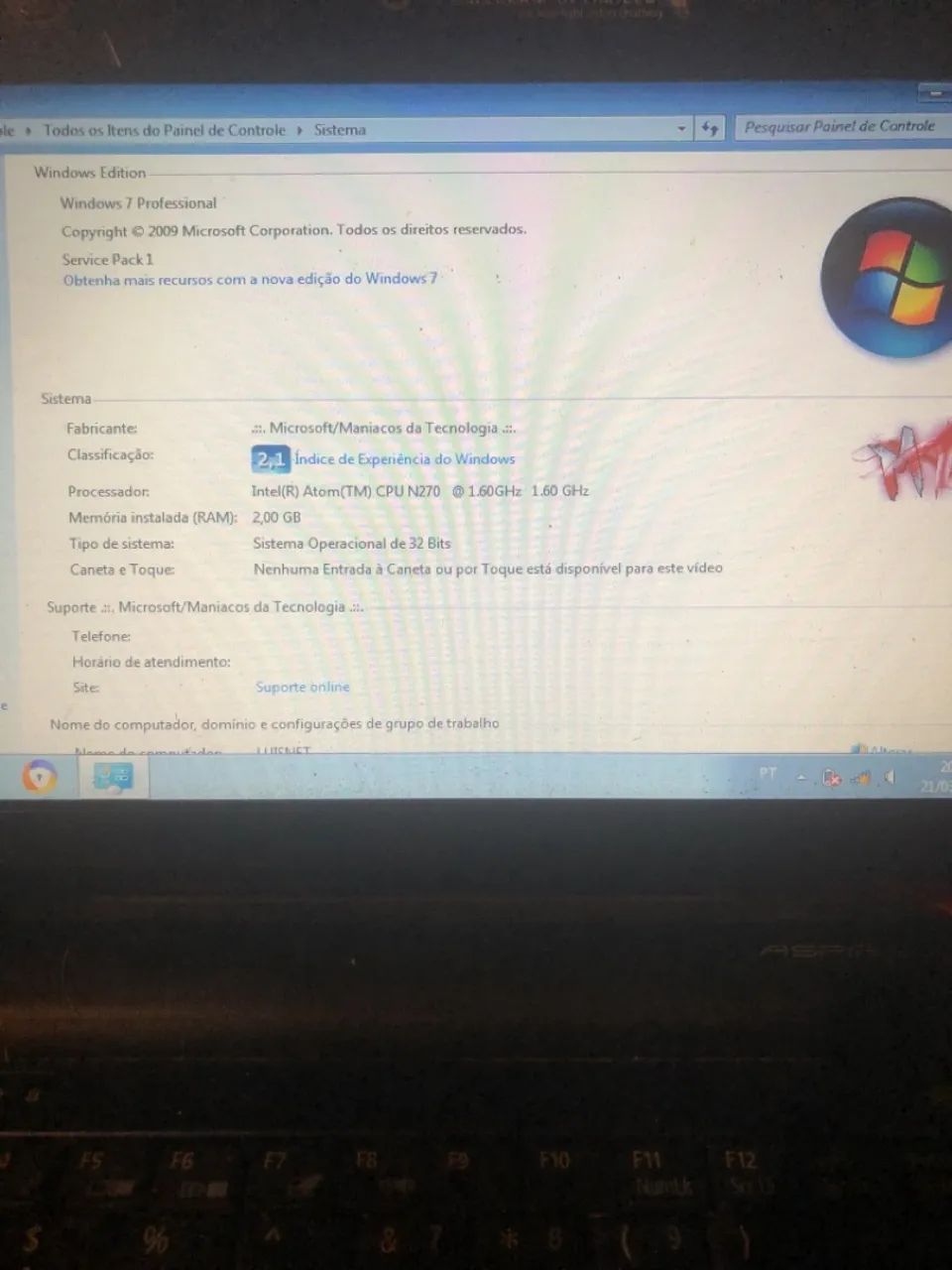 Netbook Acer Aspire One - Windows 7 - Foto 4