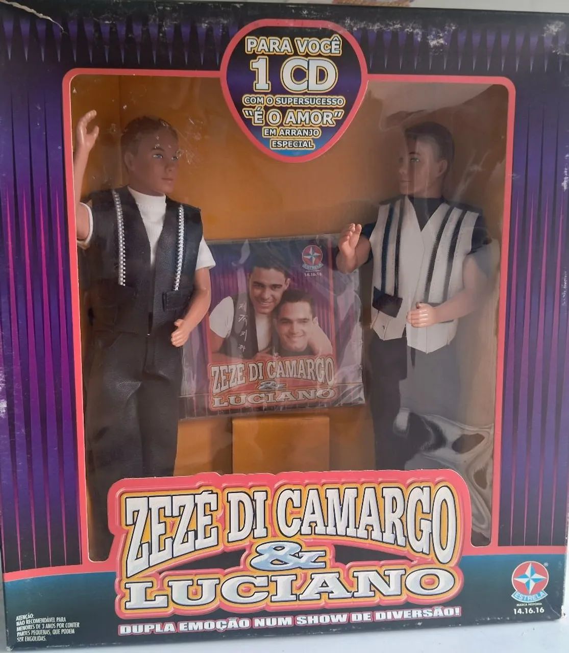 Bonecos Zezé di Camargo e Luciano Estrela  - Foto 3