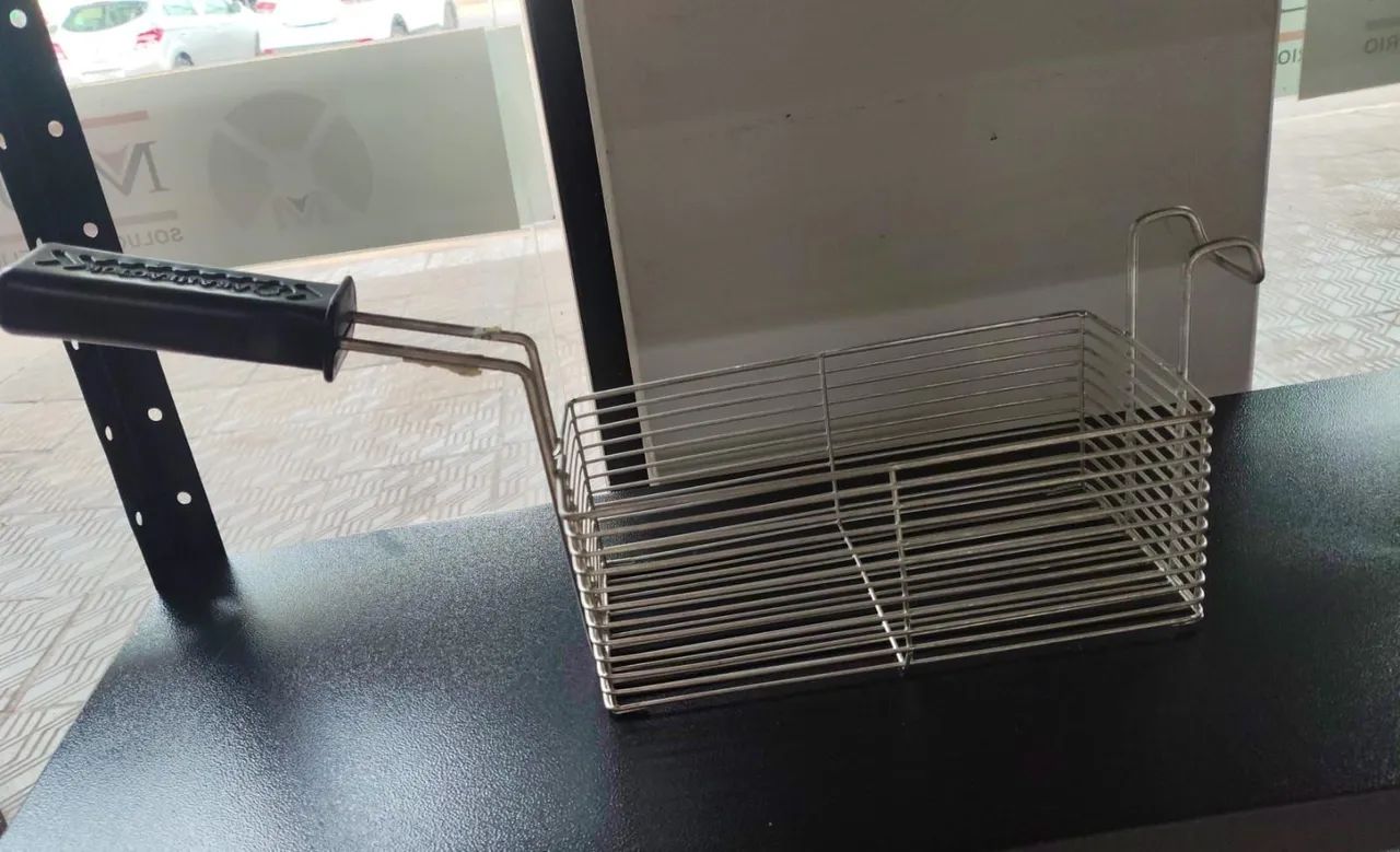 Fritadeira apenas os cesto 2 cestos e acessórios - Foto 3