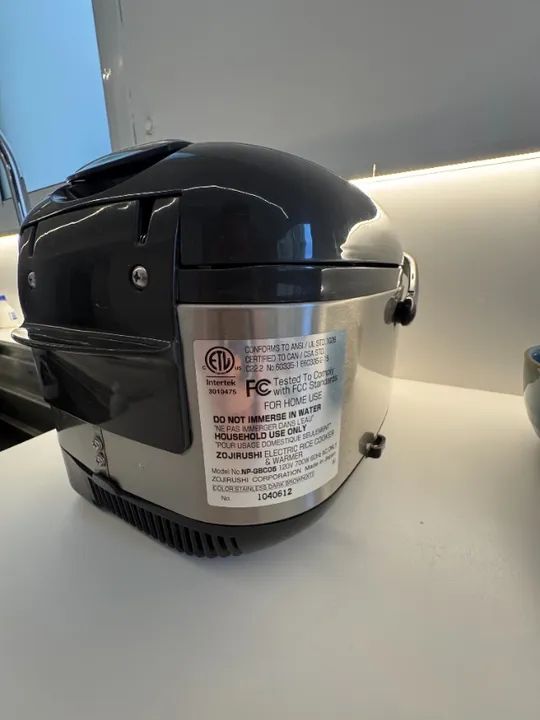 Panela de Arroz Japonesa Zojirushi de Indução NP-GBC05 com sistema de aquecimento - Foto 2