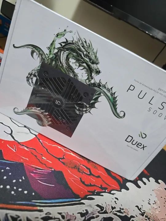 Fonte Duex Pulse Pro 500W 80 Plus Bronze e Teclab DXFOPRO500WBFSE+