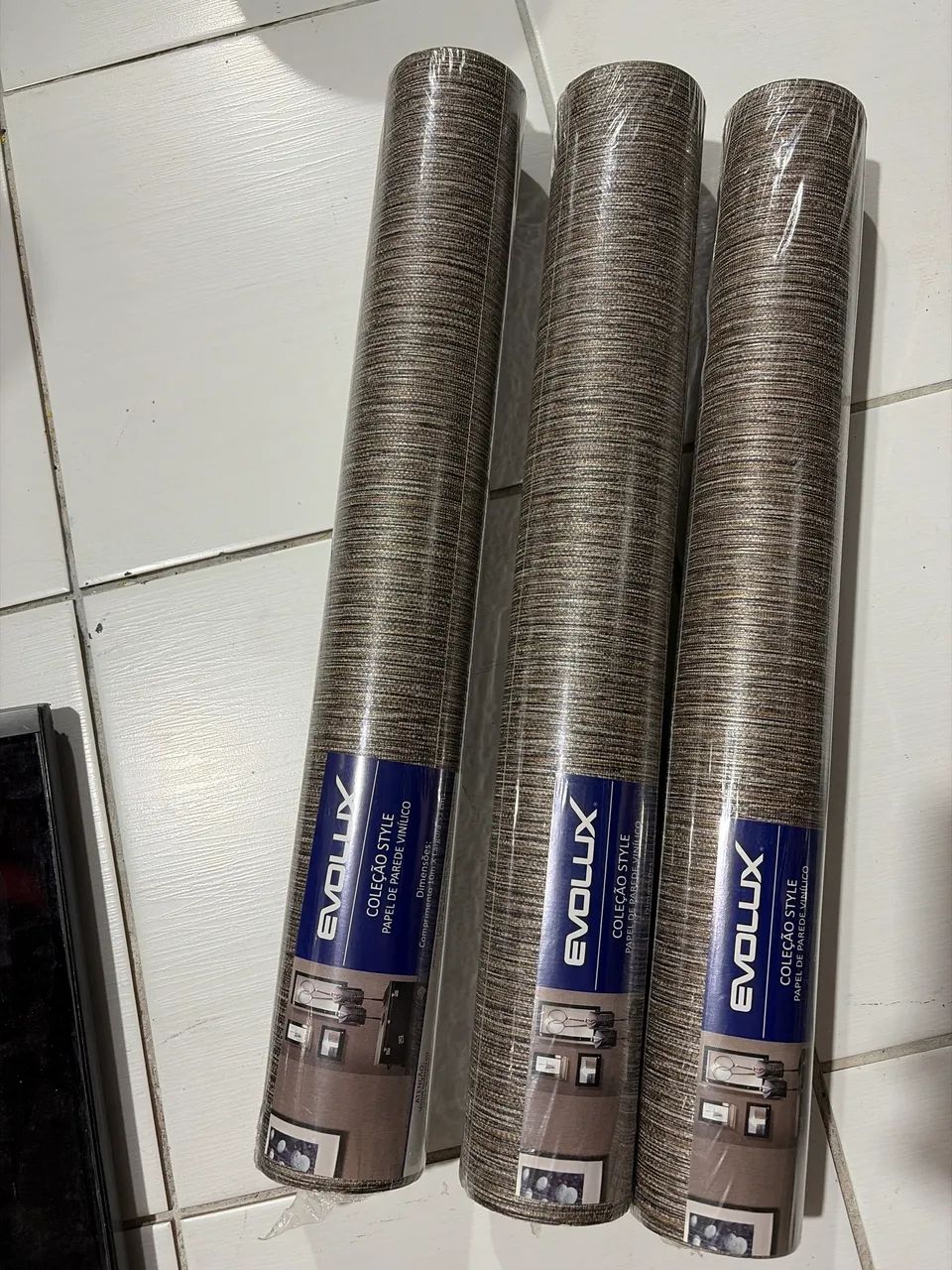 Papel Parede Vinílico 10m rolo  - Foto 3