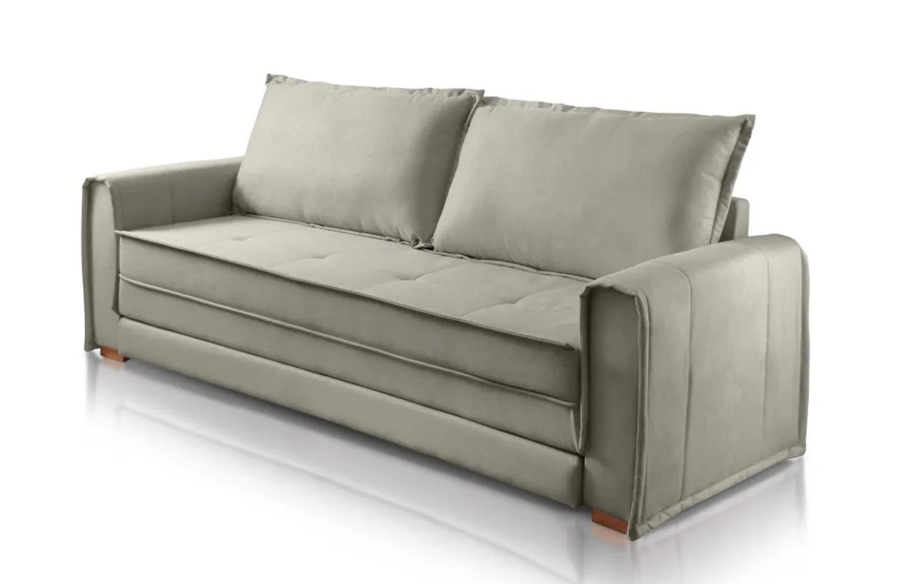 Sofá Cama Vegas 2,23m Capuccino r87