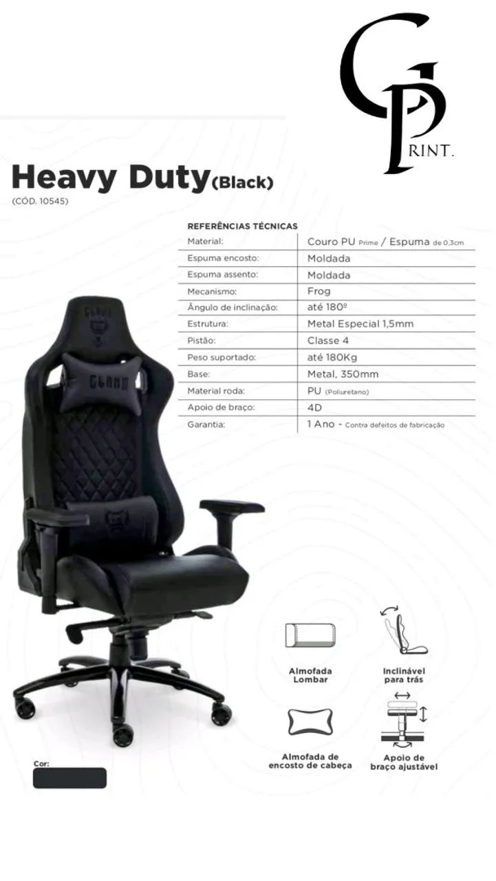 Cadeira Gamer - Clanm PROMOÇÃO! - Foto 5