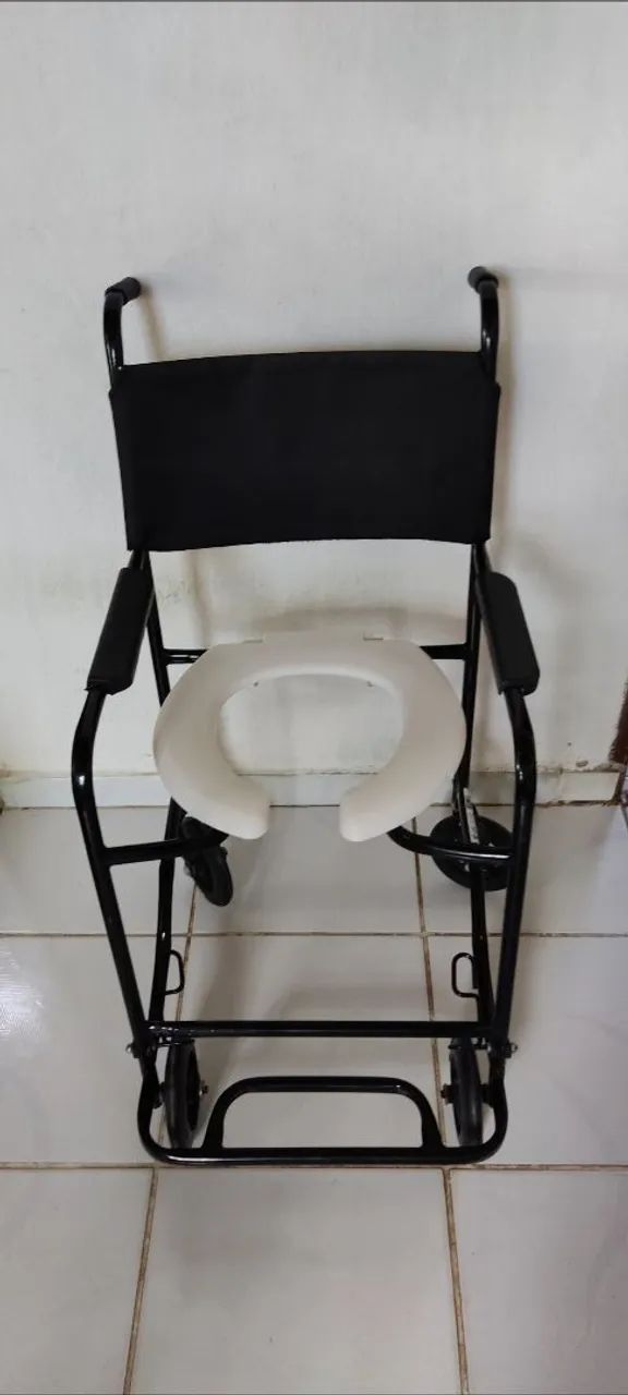 Cadeira de Banho com Rodas - Foto 3